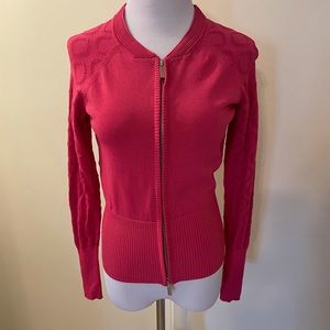 Karen Millen zip front cardigan